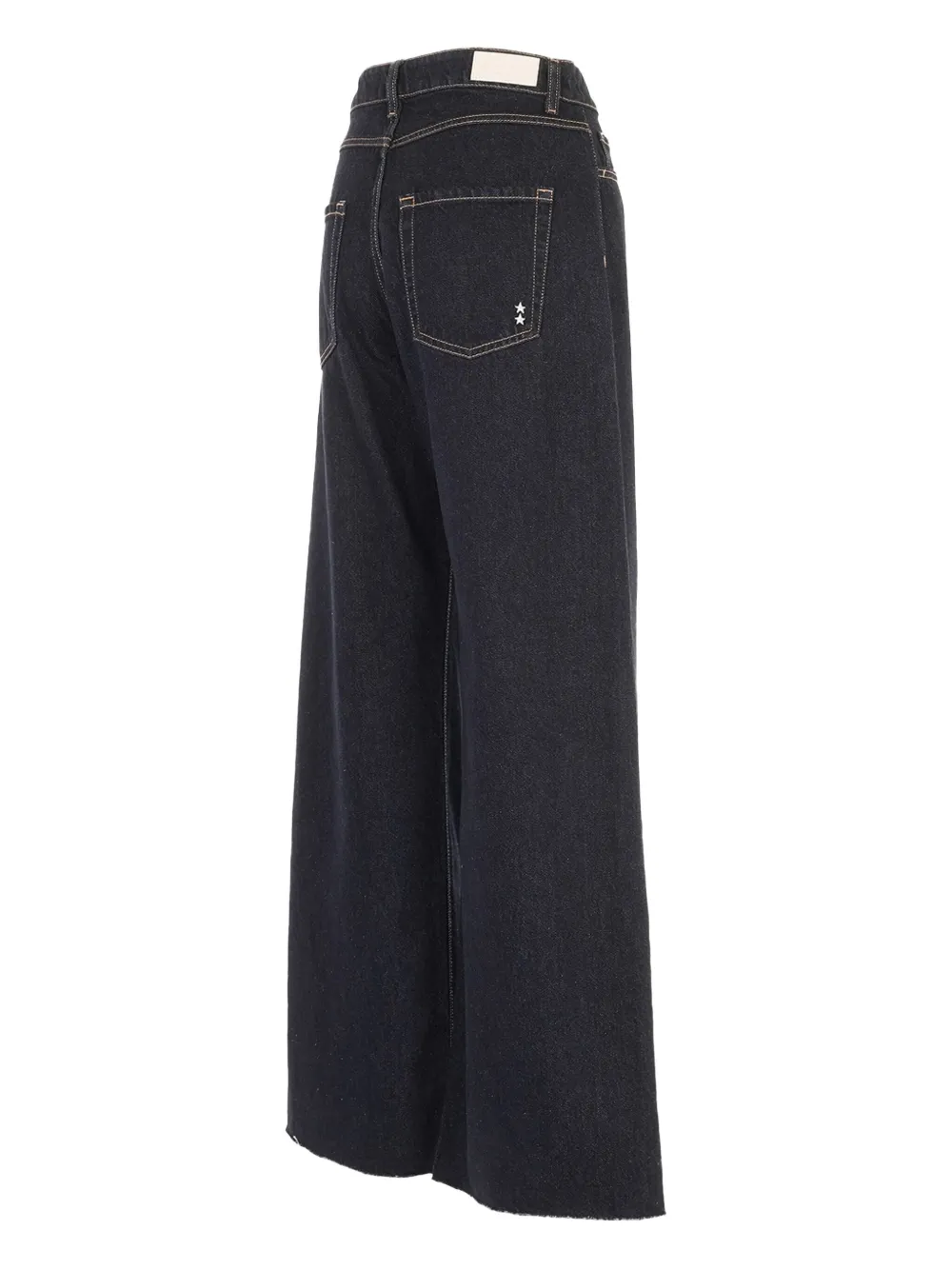 ICON DENIM Debby star-motif jeans - Blauw