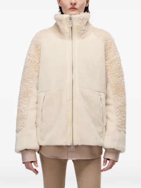 Napapijri zip-up textured coat