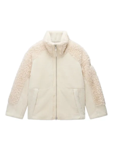 Napapijri zip-up textured coat