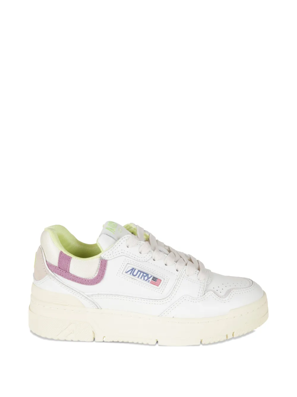 Autry Geperforeerde sneakers Wit