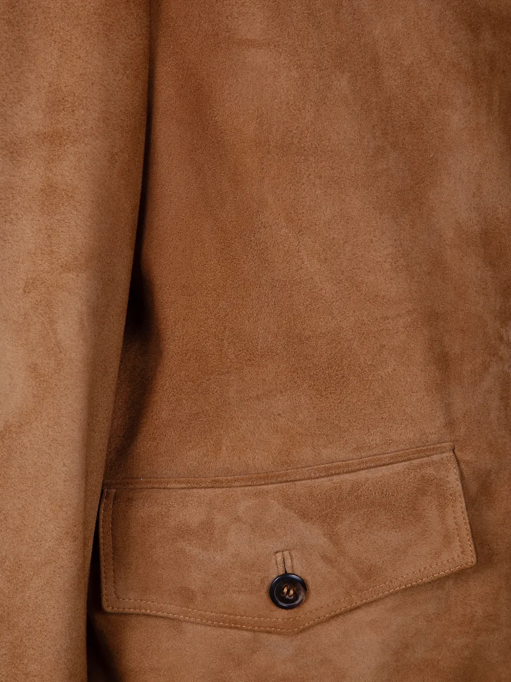 Prada Shirtjack met knoopsluiting Bruin