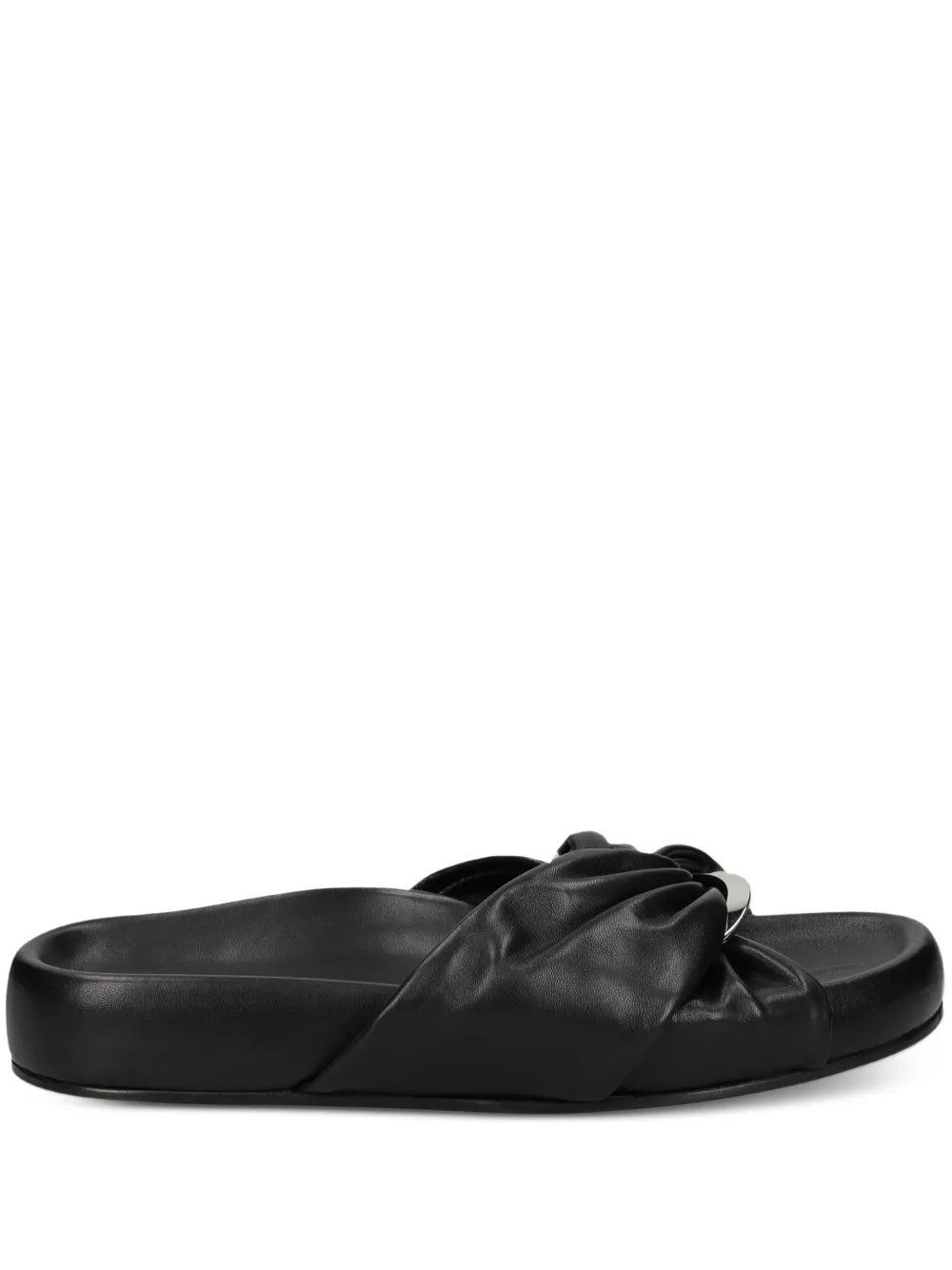 Kennel & Schmenger Sandalen met geknoopt detail Zwart