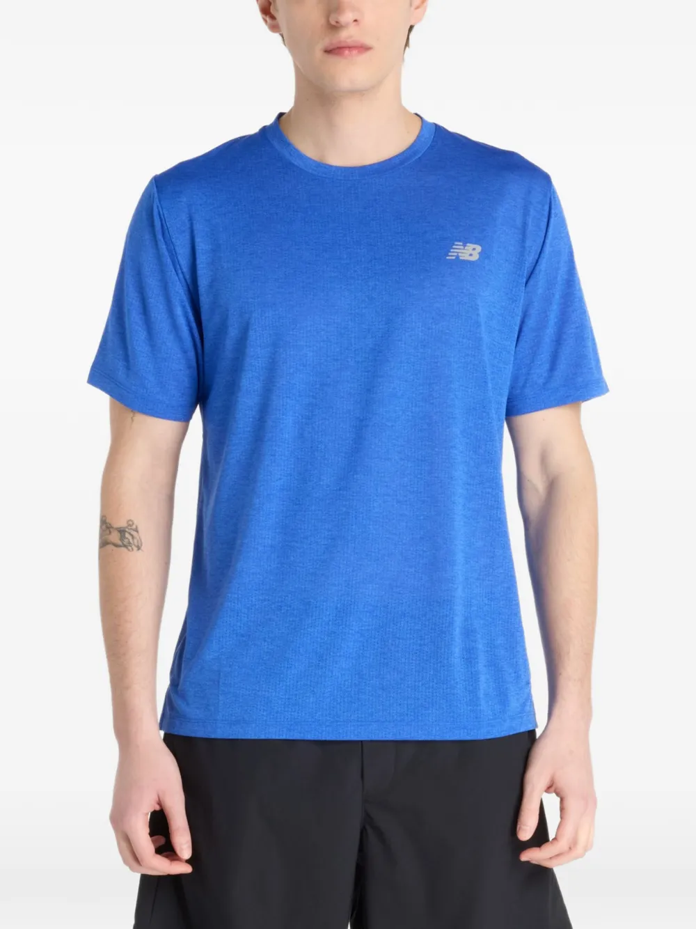 New Balance T-shirt con logo - Blu