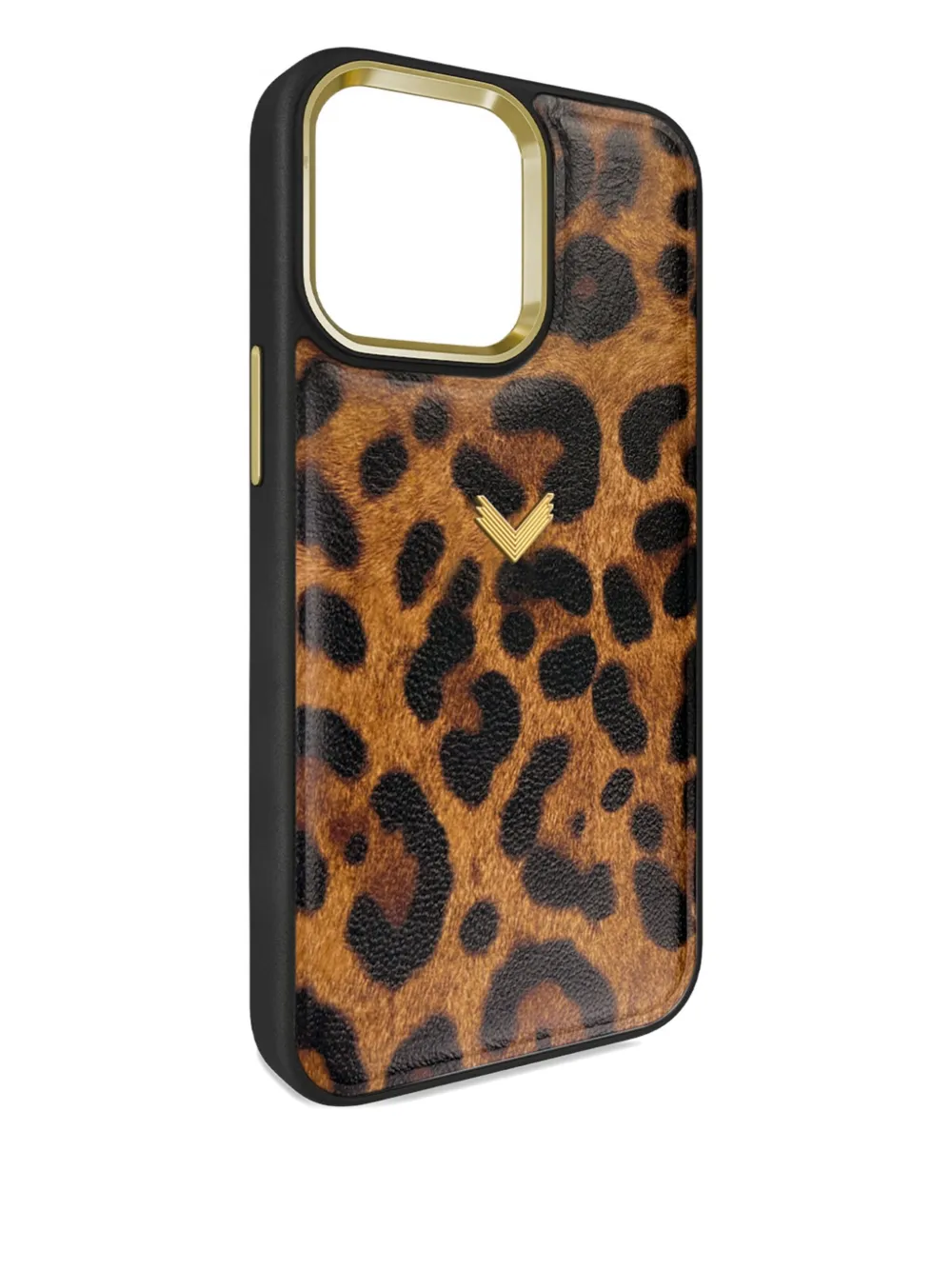 Velante Panthere Iphone 15 Pro Max Phone Case In Brown