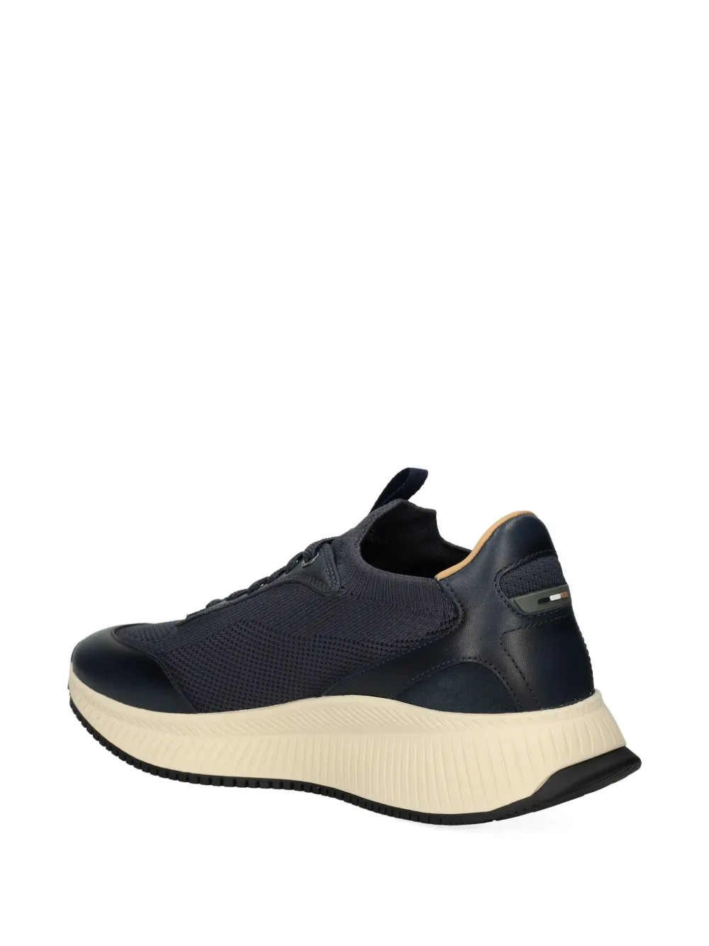Hugo Boss Ttnm Evo Mesh-upper Sneakers In Black