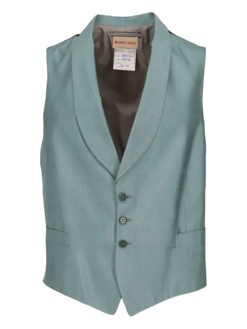 Romeo Gigli Pre-Owned 1997 single-breasted waistcoat