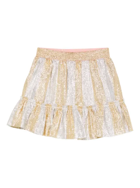 Stella McCartney Kids striped ruffled skirt