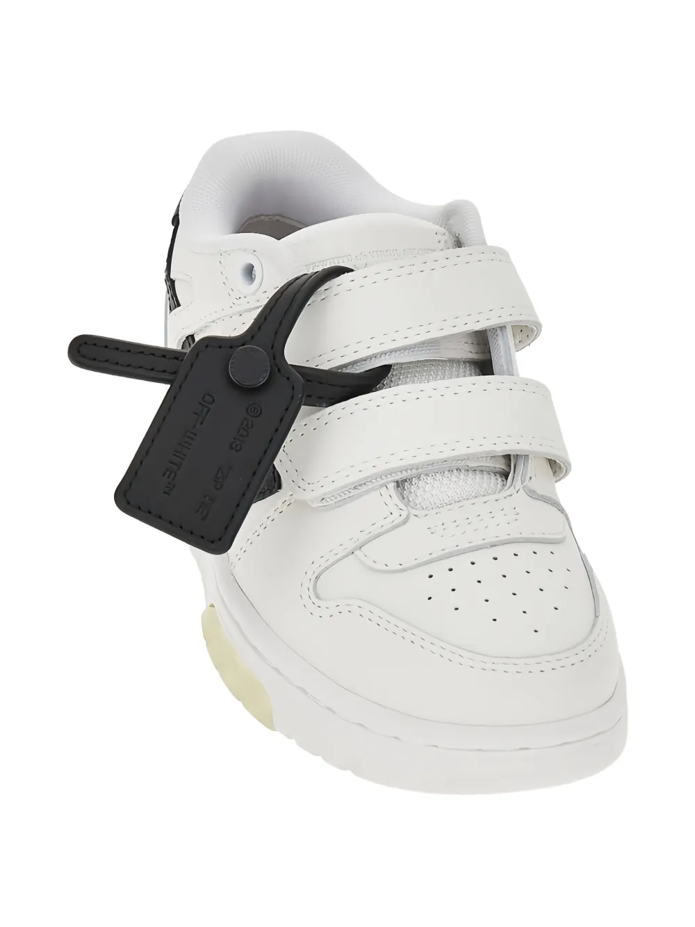 Off-White Kids arrow-detail sneakers - Wit