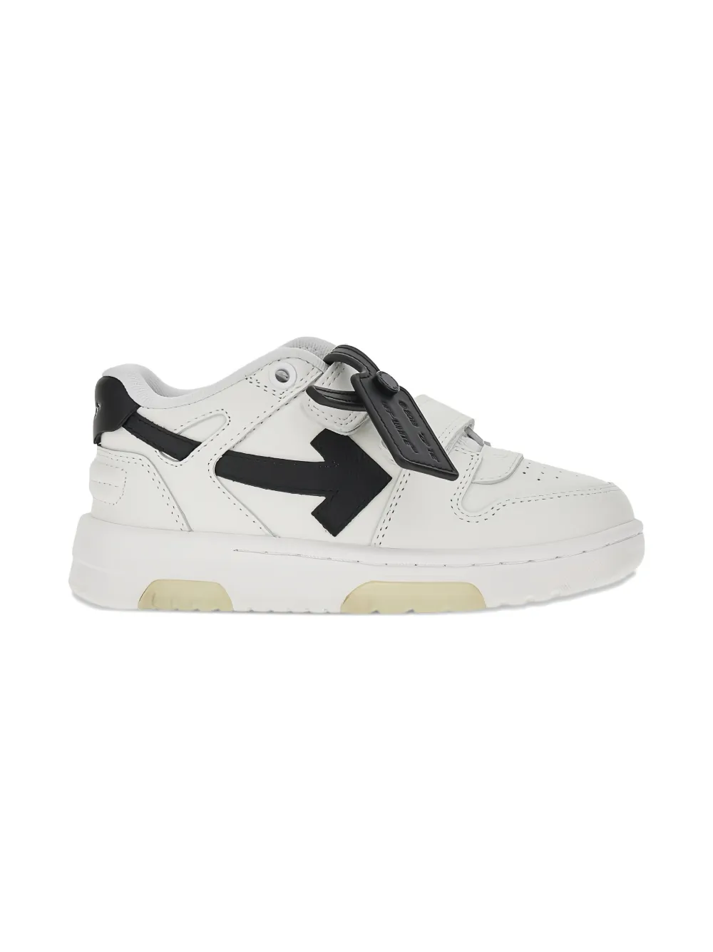 Off-White Kids arrow-detail sneakers - Bianco