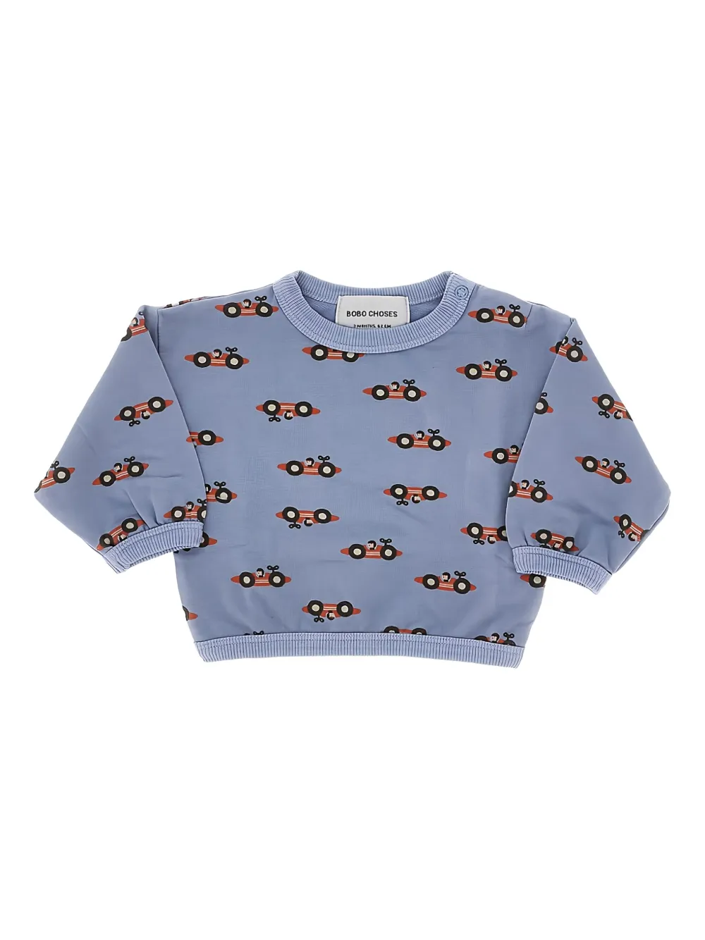 Bobo Choses Race Car sweatshirt - Blu