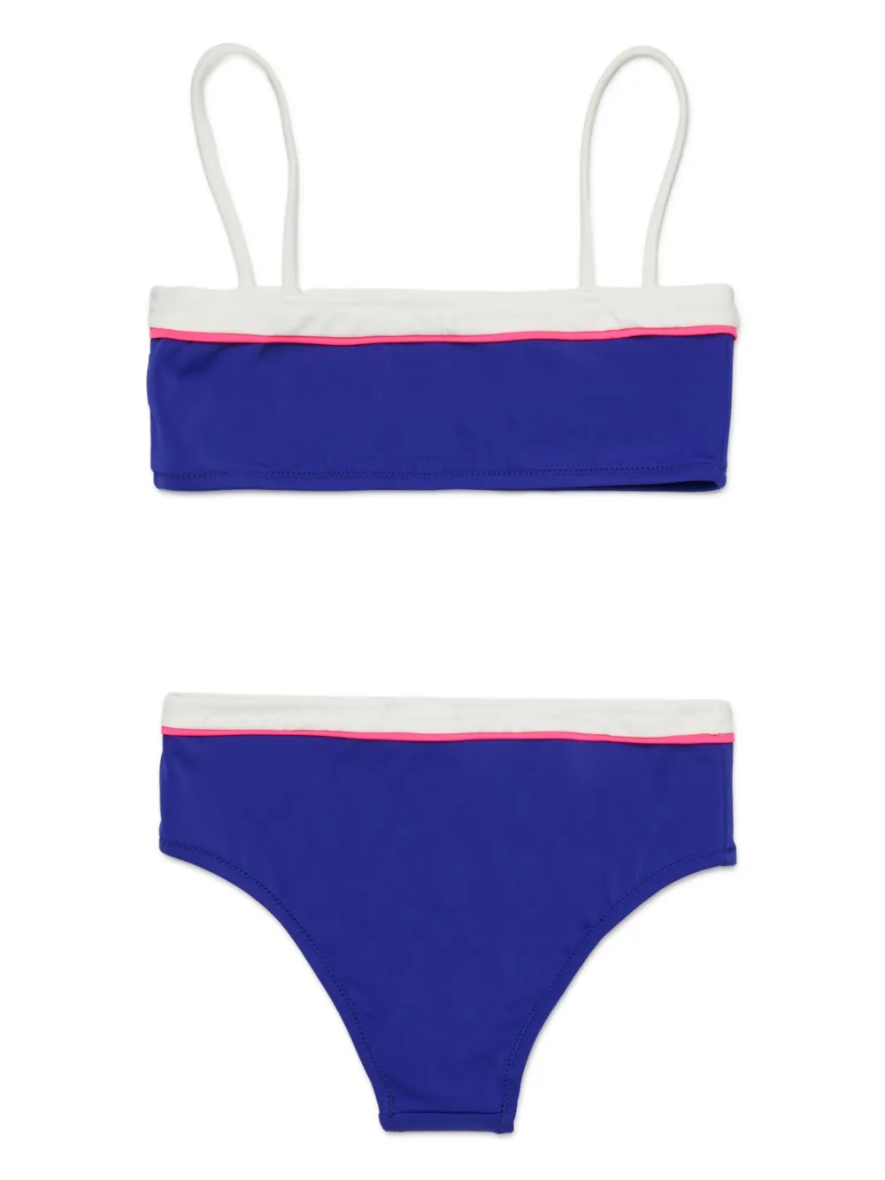  Marni Kids Logo-detail Bikini - Blue 