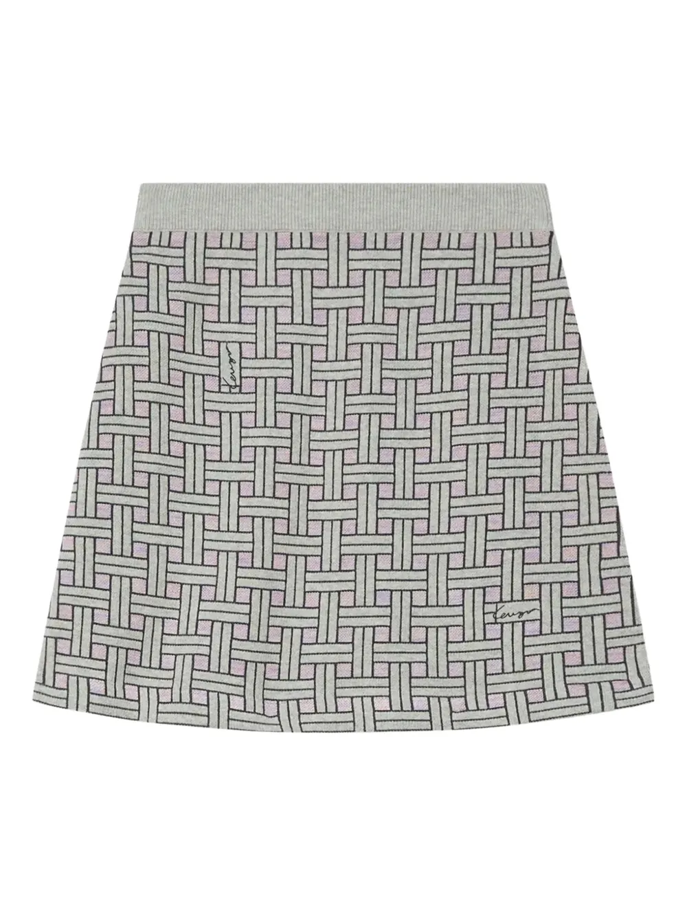 Kenzo falda corta Weave | gris | Image 1