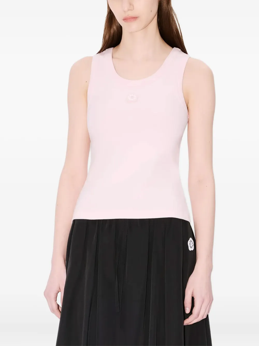 Kenzo Boke Flower 2.0 geribbelde tanktop Roze