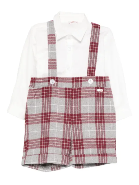 Le Bebé Enfant set de camisa y shorts