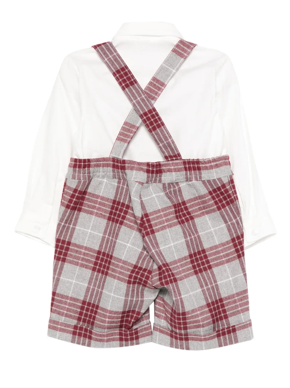 Le Bebé Enfant short and shirt set - Wit