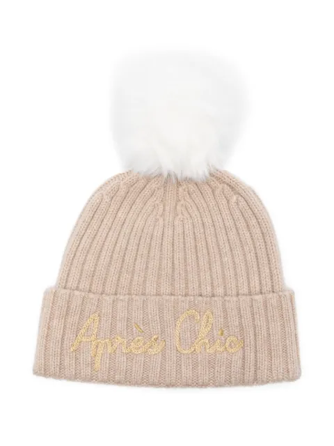 MC2 Saint Barth pompom embroidered hat