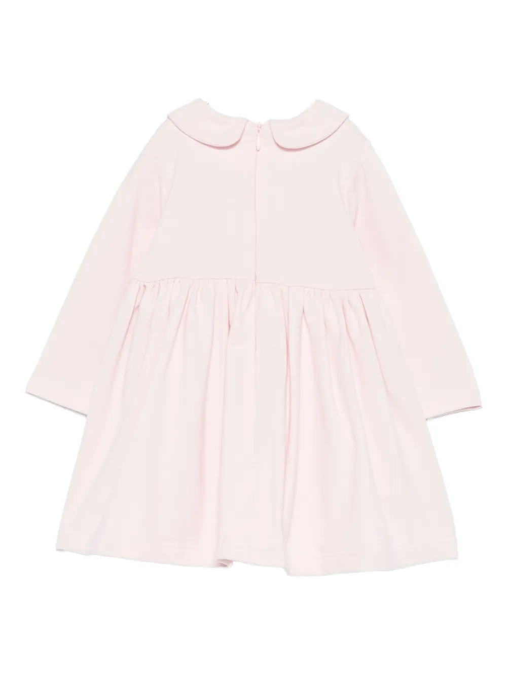 Le Bebé Enfant Bow-appliqué Dress In Pink