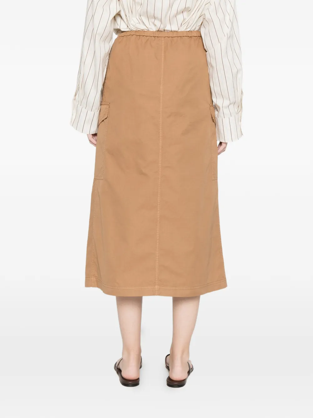 Herno Cargo rok met strik Beige