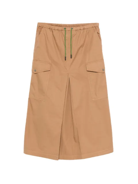 Herno cargo drawstring skirt