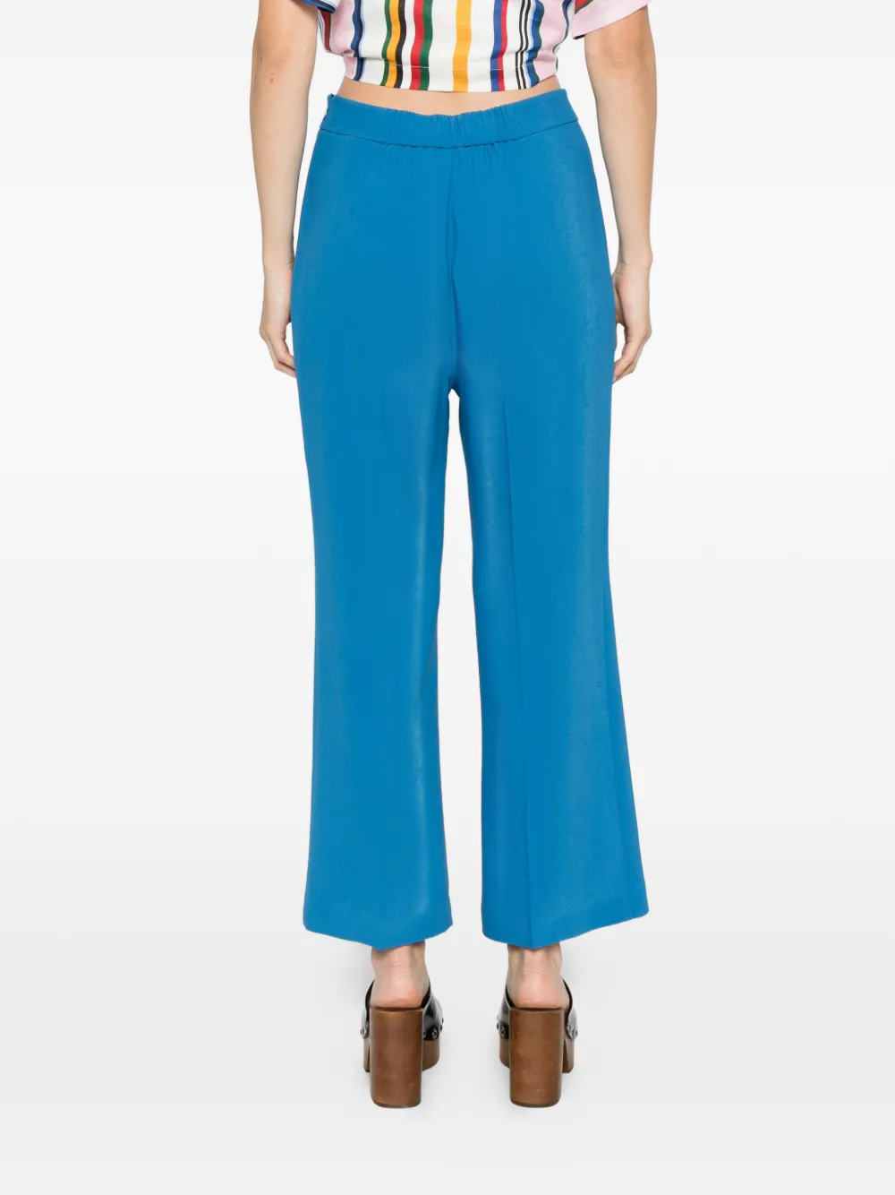 ETRO Flared broek Blauw