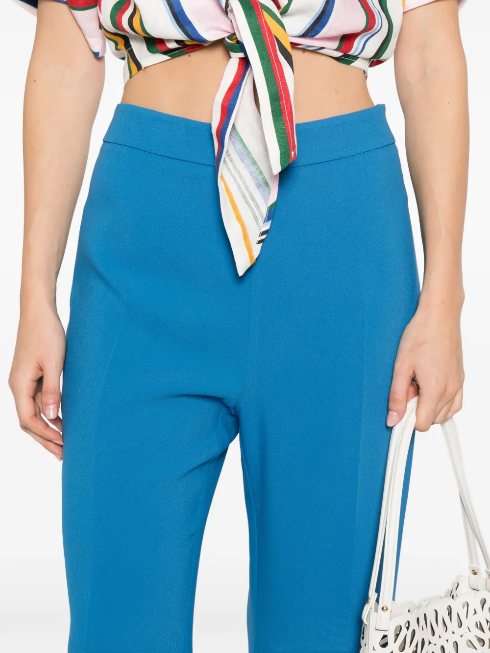 ETRO Flared broek Blauw