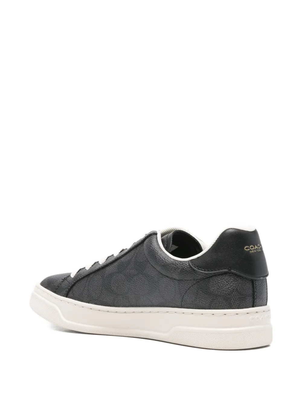 Coach Sneakers met monogram Zwart