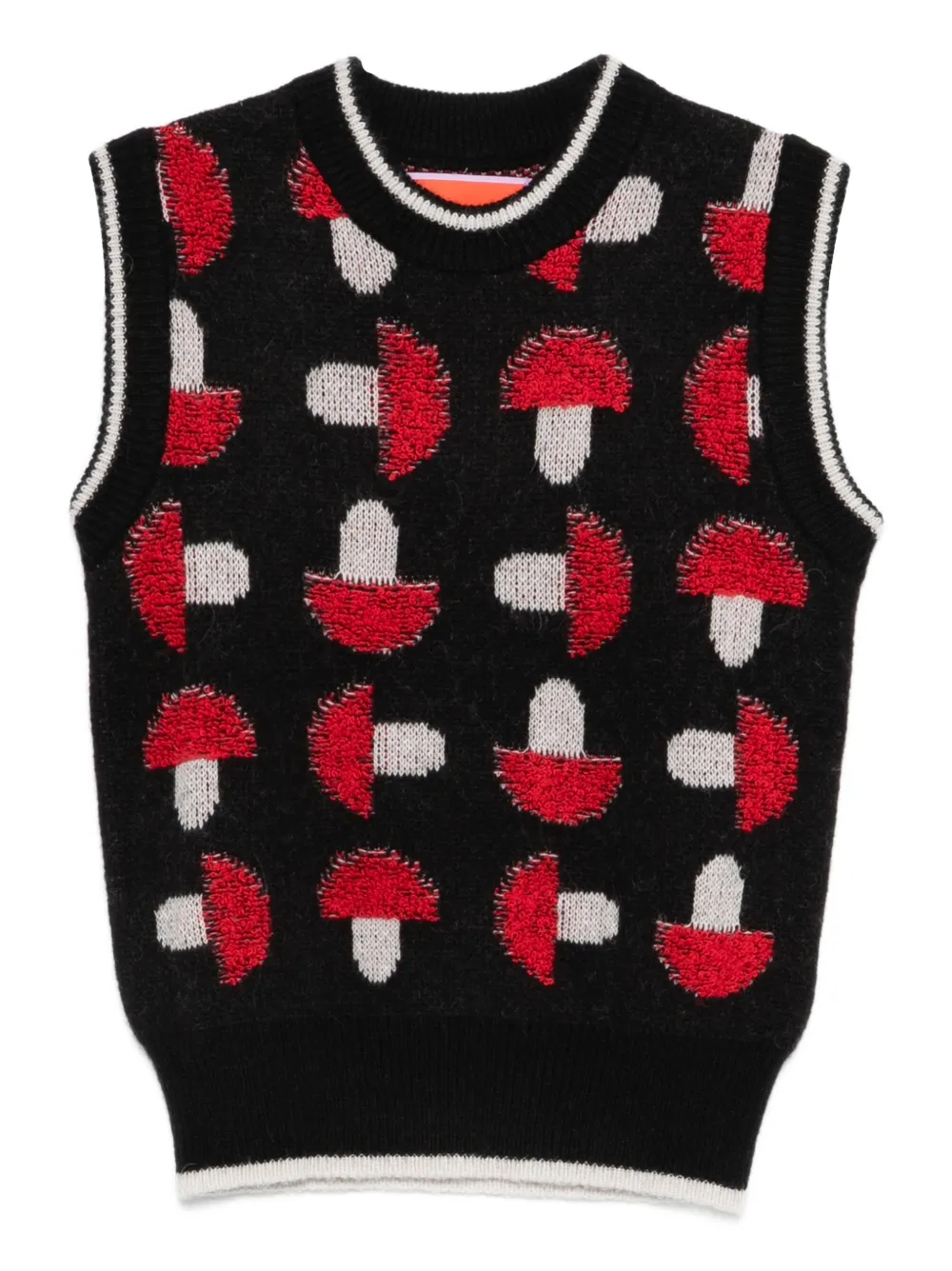 La Doublej Fun Guy Vest In Black