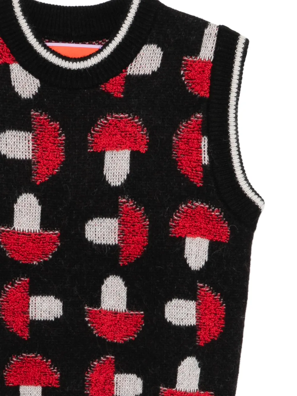 La Doublej Fun Guy Vest In Black