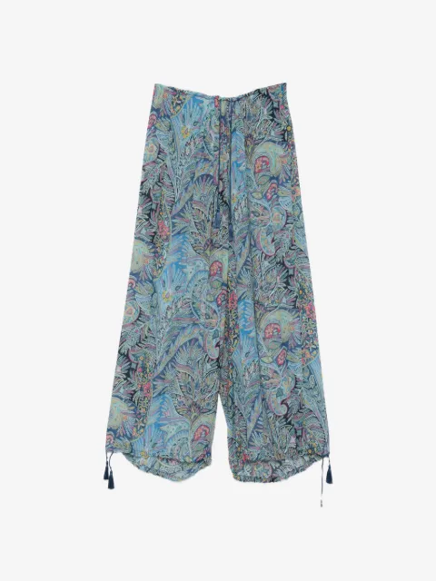 ETRO pantalon à motif cachemire