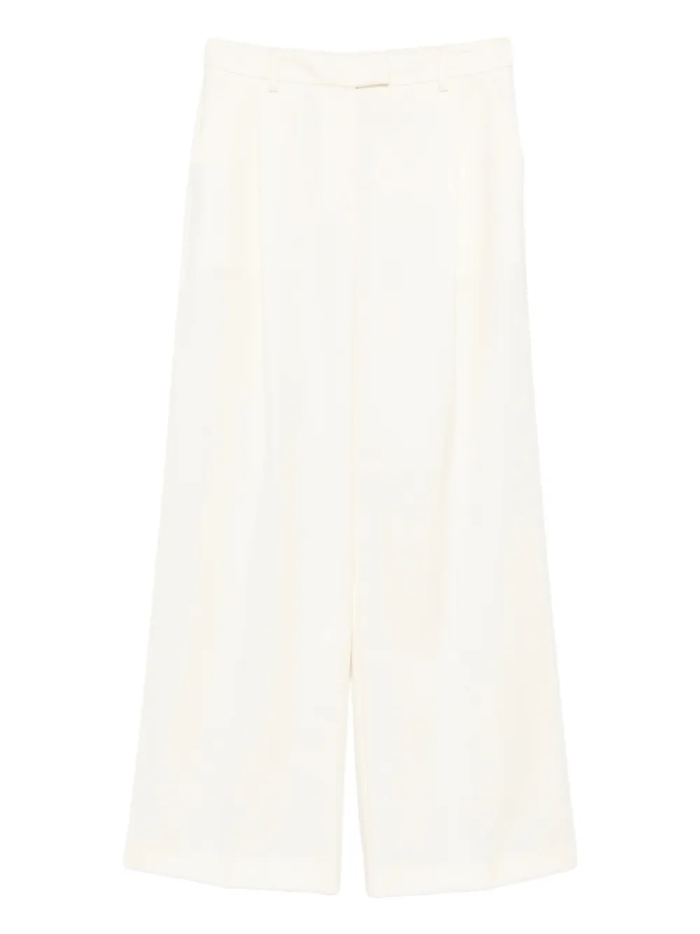 La DoubleJ Pantaloni plissé - Bianco