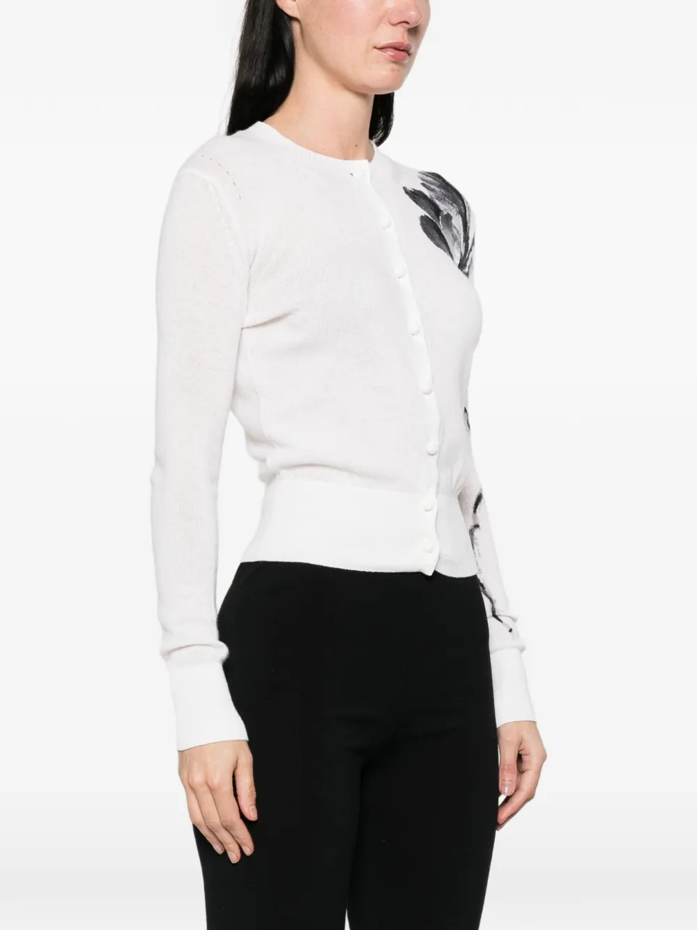 Ermanno Scervino フローラル カーディガン | ホワイト | FARFETCH JP