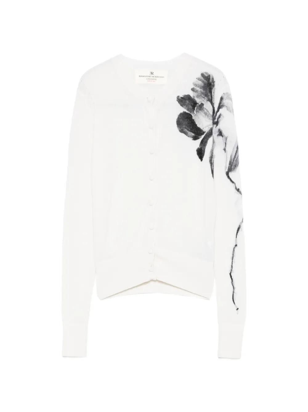 Ermanno Scervino フローラル カーディガン | ホワイト | FARFETCH JP