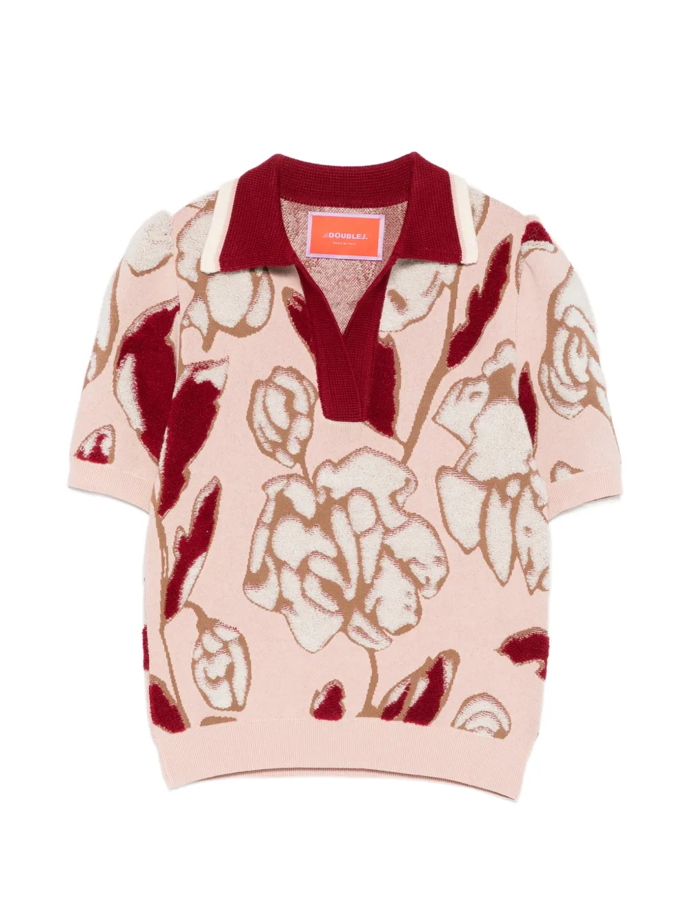 La DoubleJ pumped up embellished sweater - Rosa