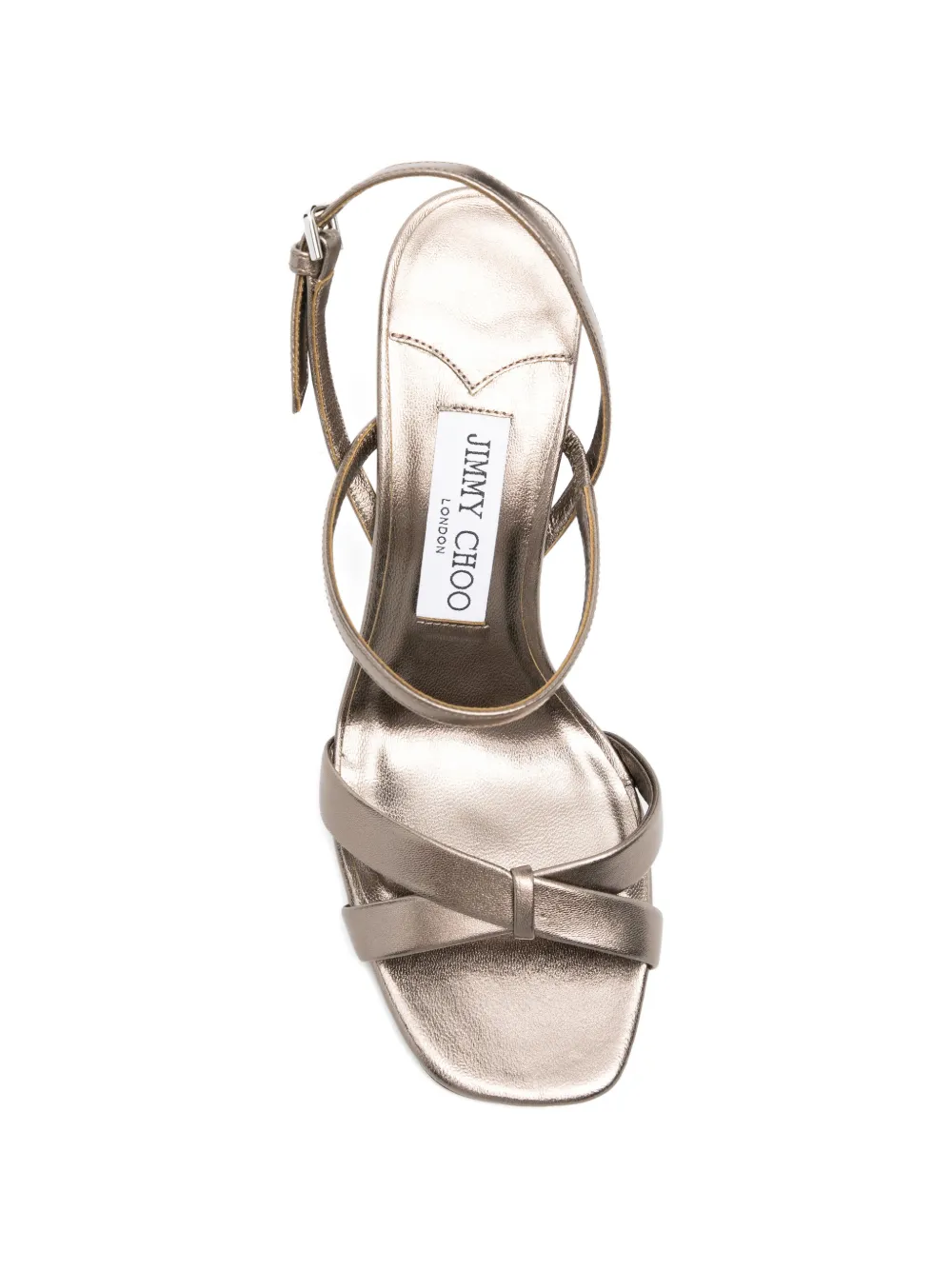 Jimmy Choo Elsy sandalen met blokhak Bruin