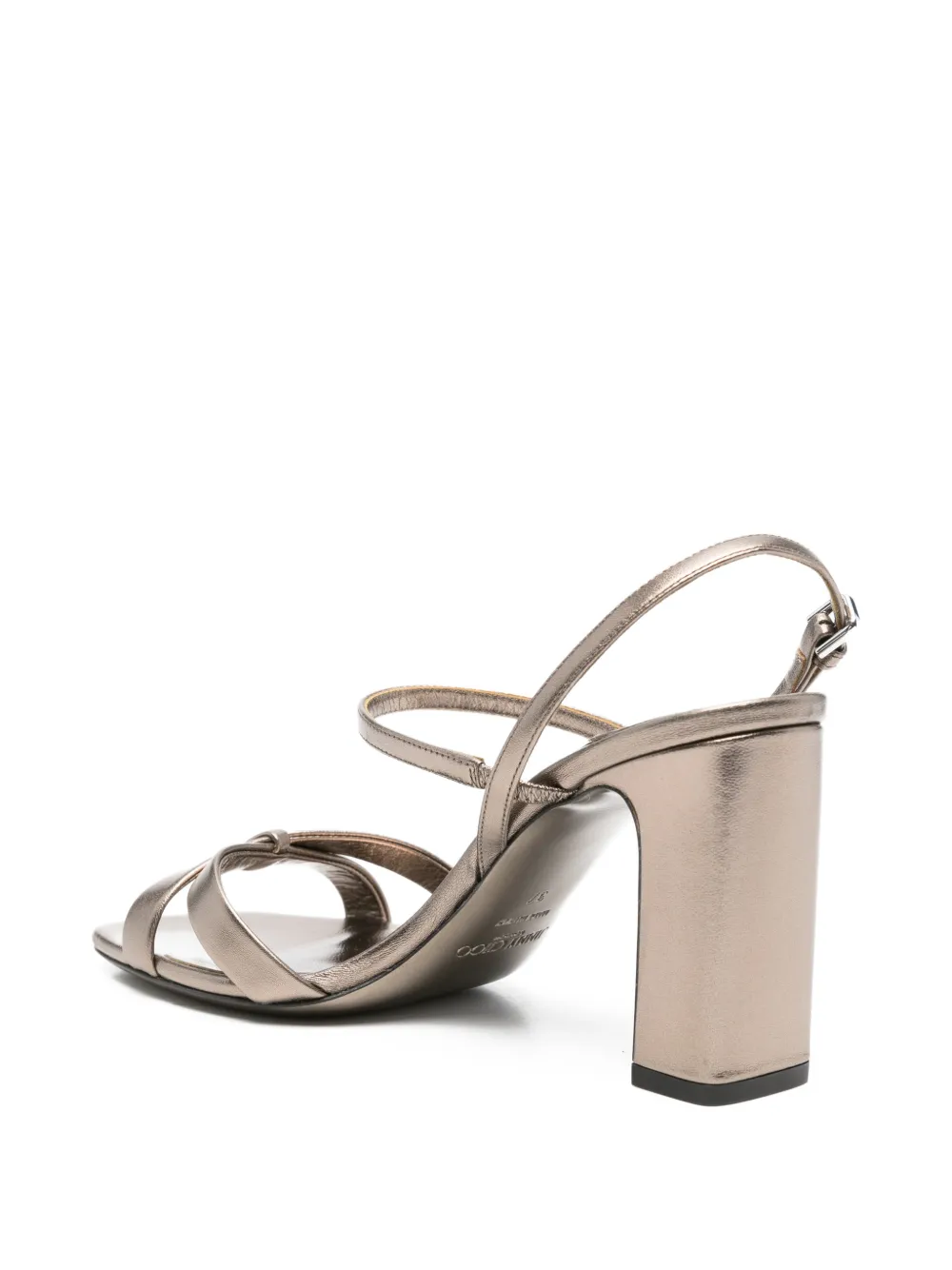 Jimmy Choo Elsy sandalen met blokhak Bruin