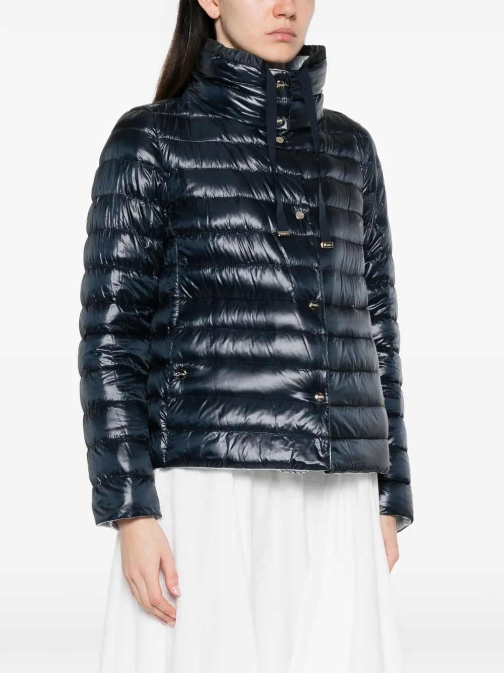 Herno Ultralicht jack Blauw