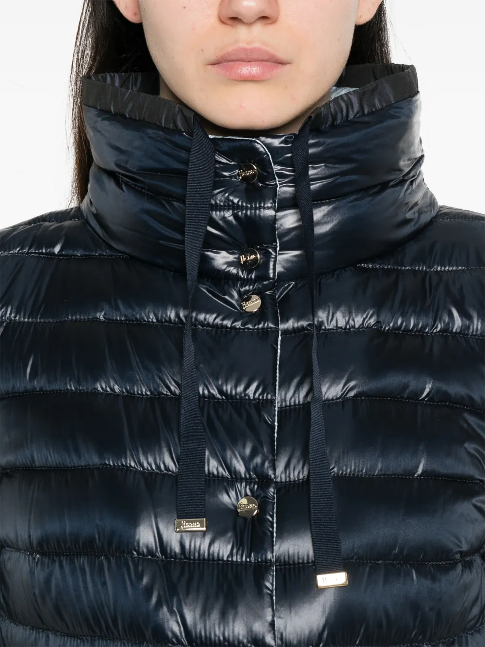 Herno Ultralicht jack Blauw