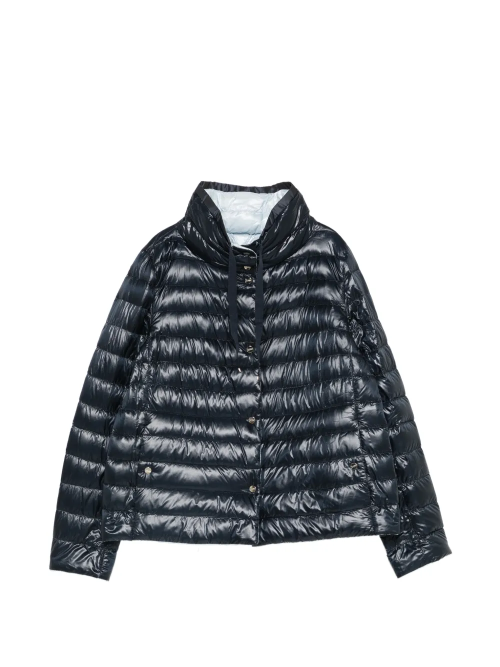 Herno high-neck reversible padded jacket - Blue