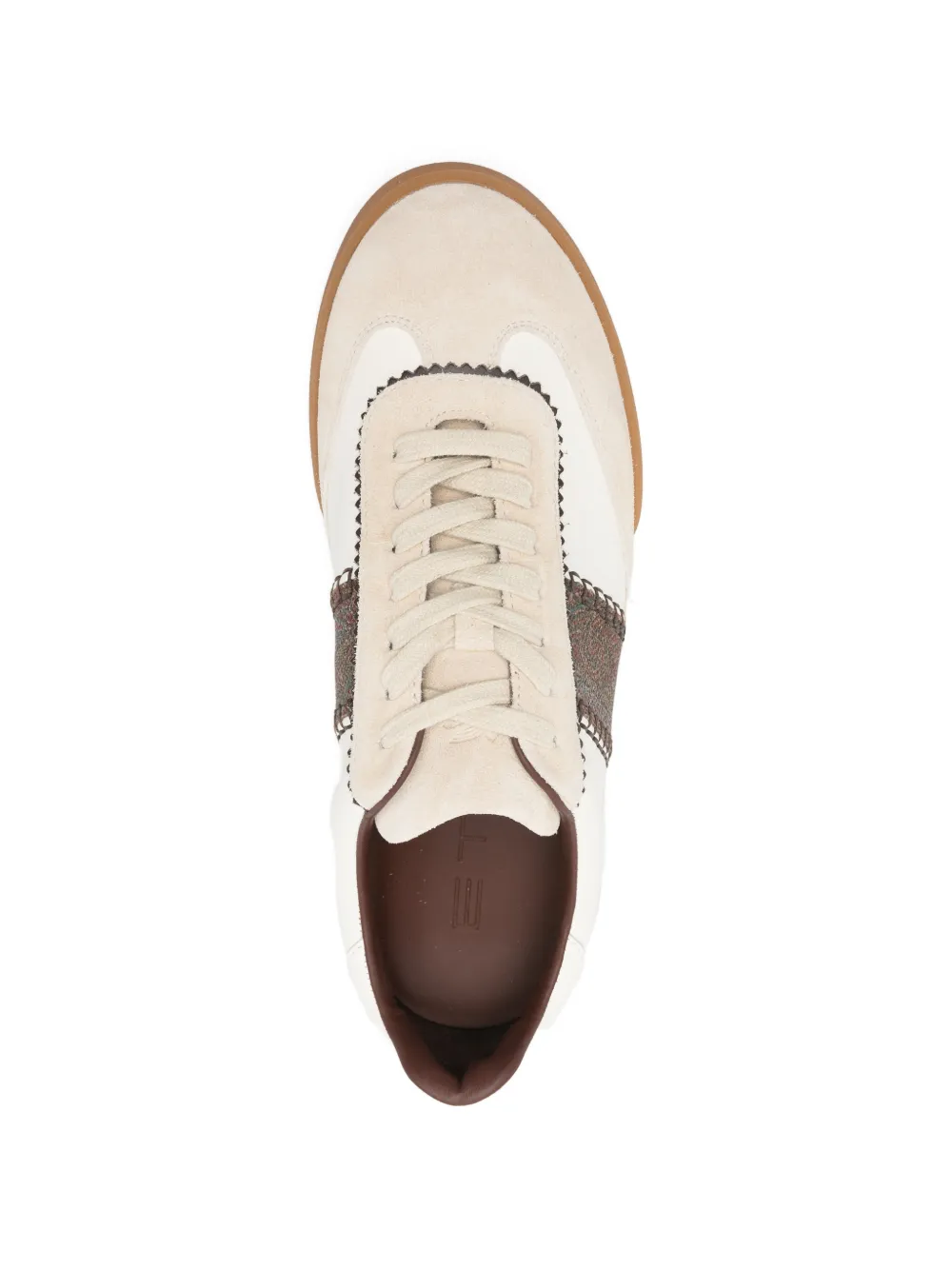 ETRO Sneakers met vlak met patroon Beige