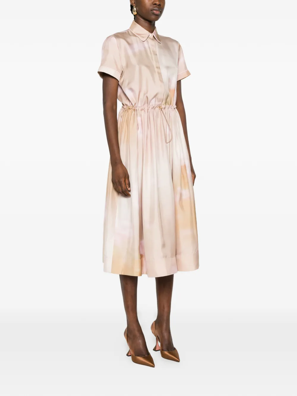 Collared Midi Dress