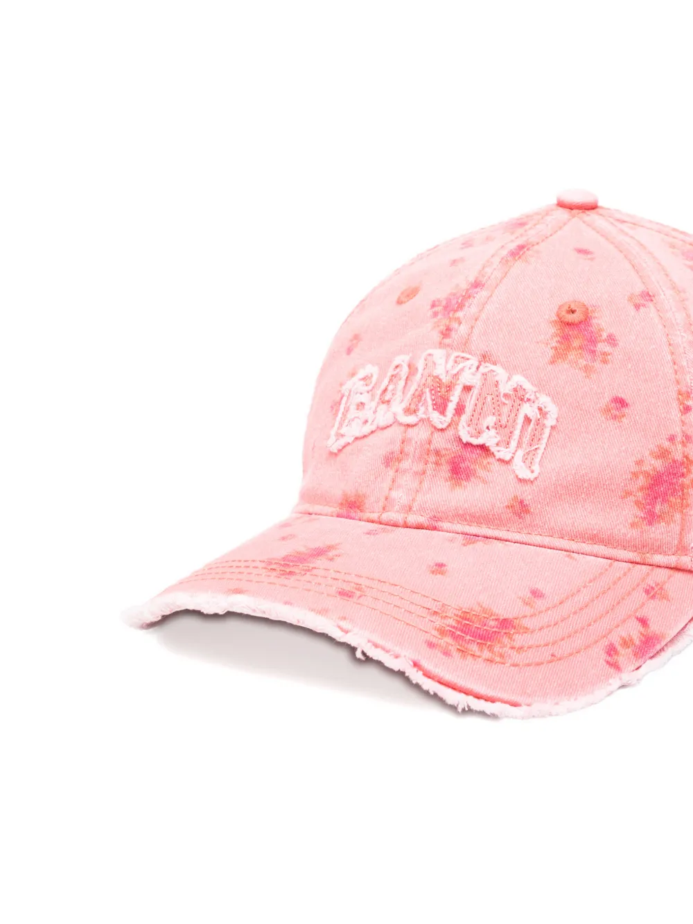 GANNI フローラル キャップ | ピンク | FARFETCH JP