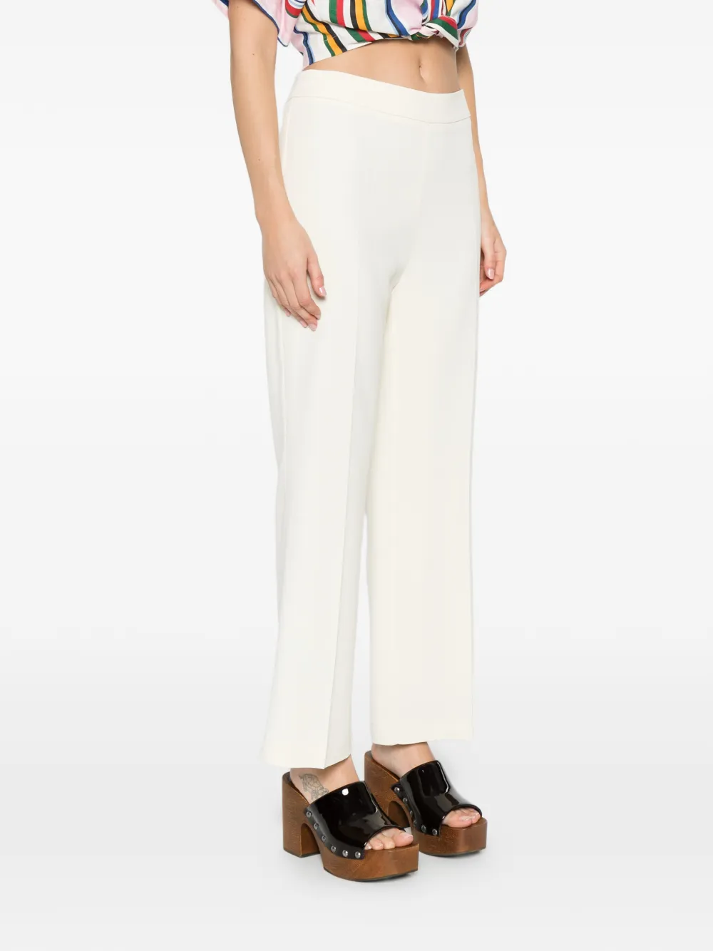  Etro Flared Trousers - Neutrals 