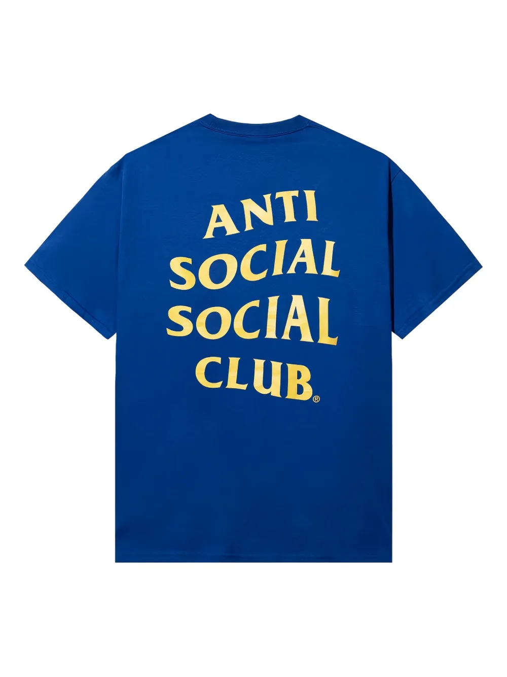 Anti Social Social Club Graphic-print Short-sleeve T-shirt In Blue