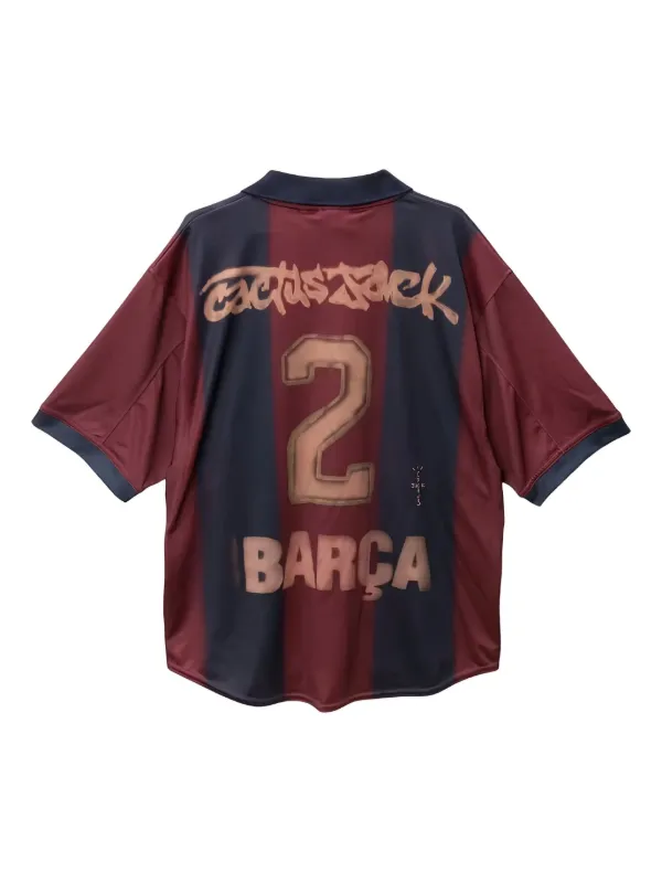 Nike x Travis Scott x FC Barcelona Retro 2000/01 ジャージ | レッド