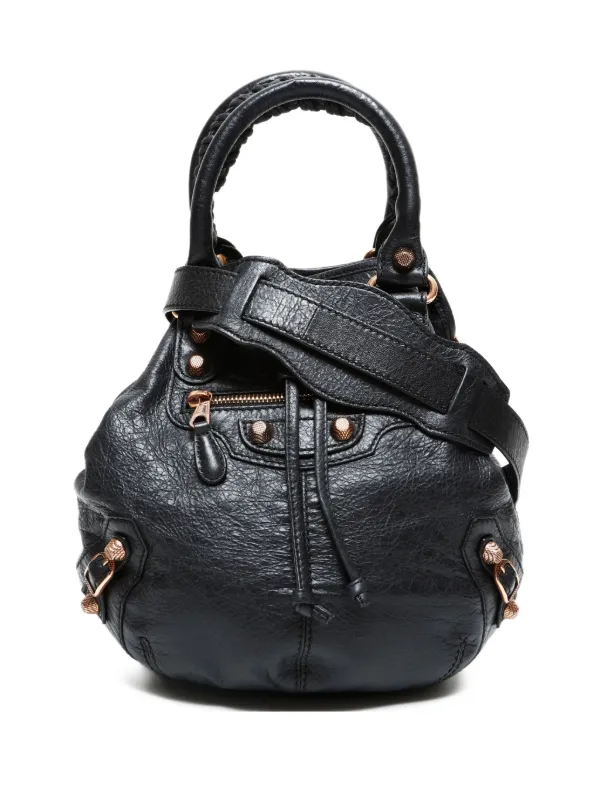 Balenciaga Pre-Owned 2000-2020 Pompon Bag | Black | FARFETCH
