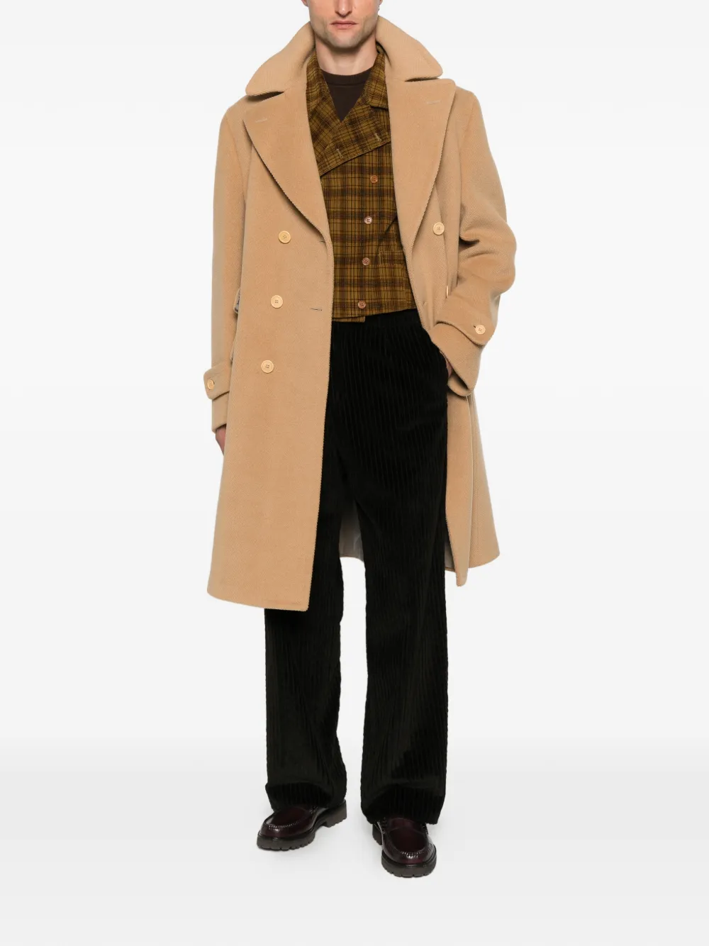 Romeo Gigli Pre-Owned 1990s double-breasted checked vest | Image 2