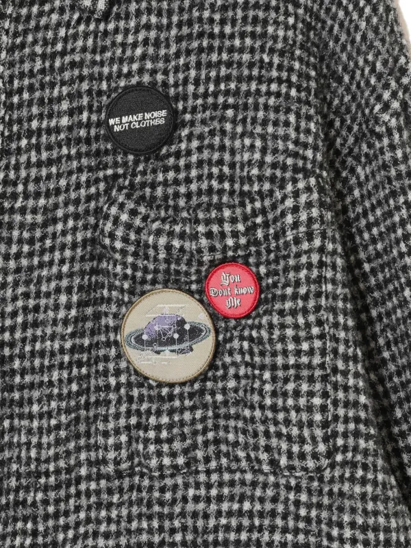 Undercover チェック シャツ | グレー | FARFETCH JP