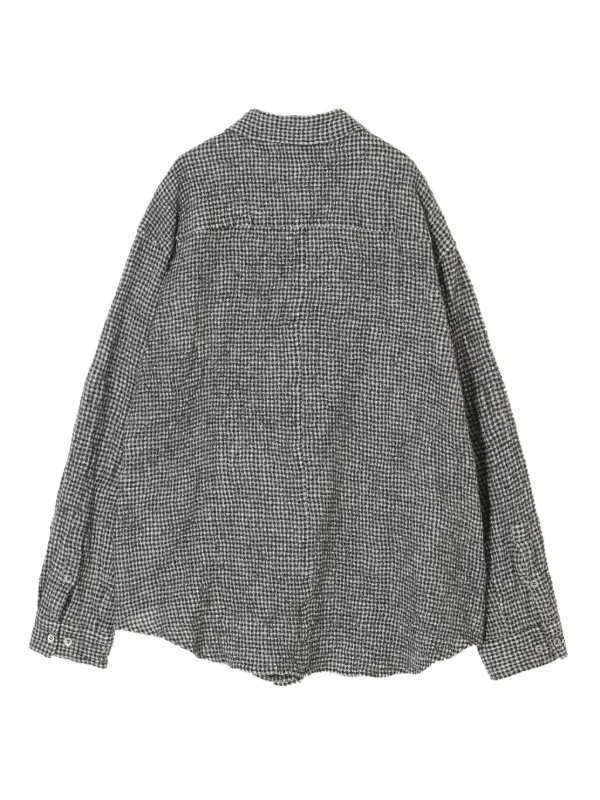 Undercover チェック シャツ | グレー | FARFETCH JP