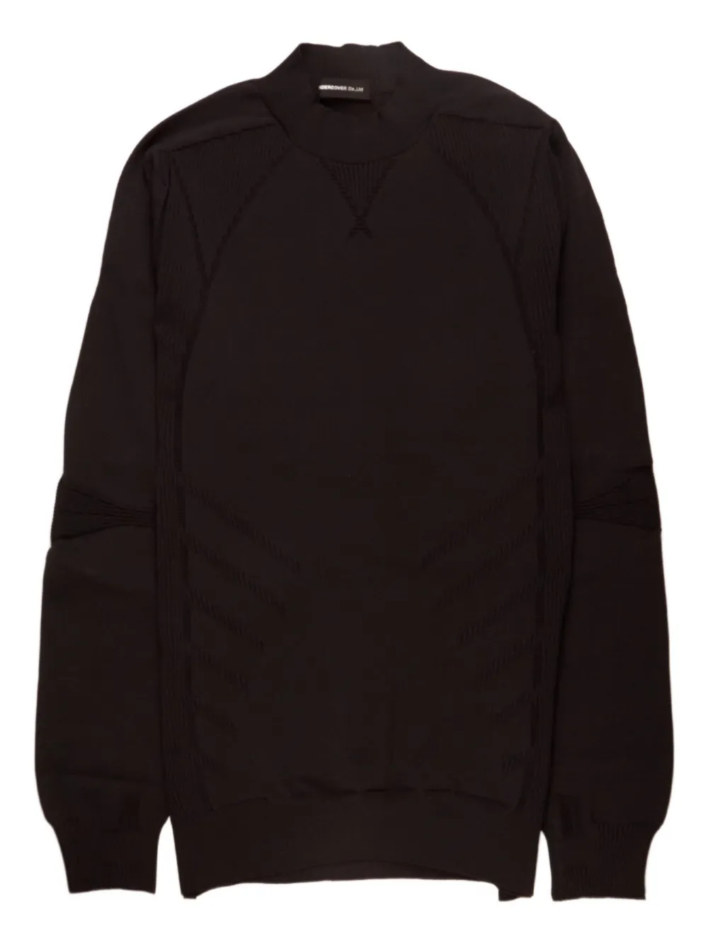 Undercover Long-sleeve Sweater In Black