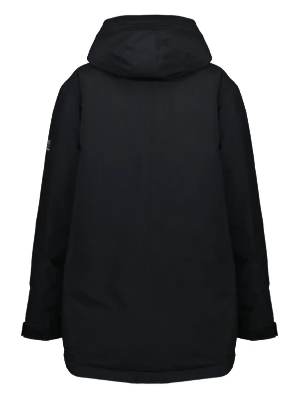 MM6 Maison Margiela Hooded zip-fastening Parka | Black | FARFETCH CA